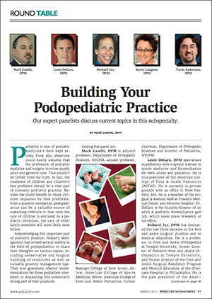 Building Your Podopediatric Practice